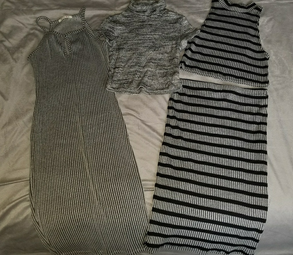 🚫⛔SOLD⛔🚫Dress, skirt, 2 tops